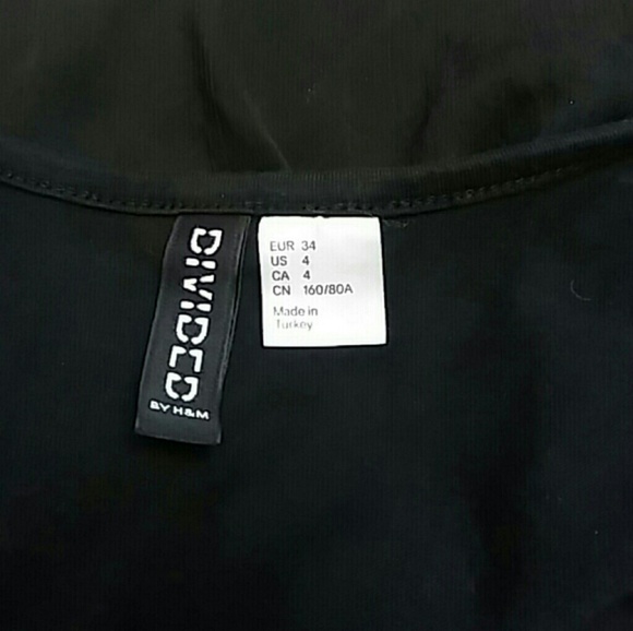 H&M Divided Sleeveless Knit Tier Dress, 4 - Picture 4 of 4